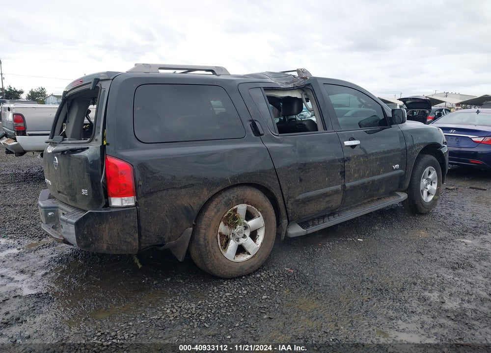 2006 NISSAN ARMADA SE VIN: 5N1AA08A26N740073