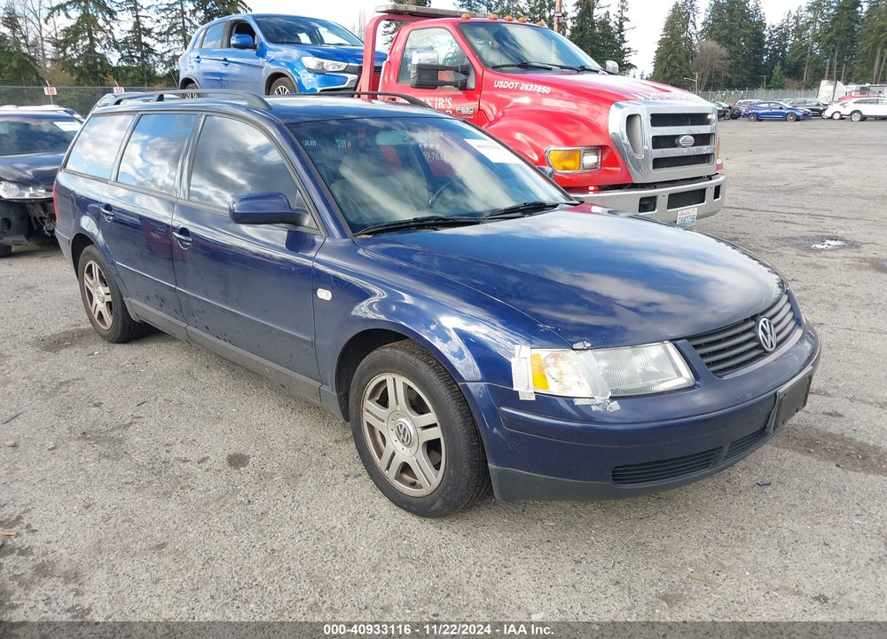 2001 VOLKSWAGEN PASSAT GLX VIN: WVWLH63B71E032311