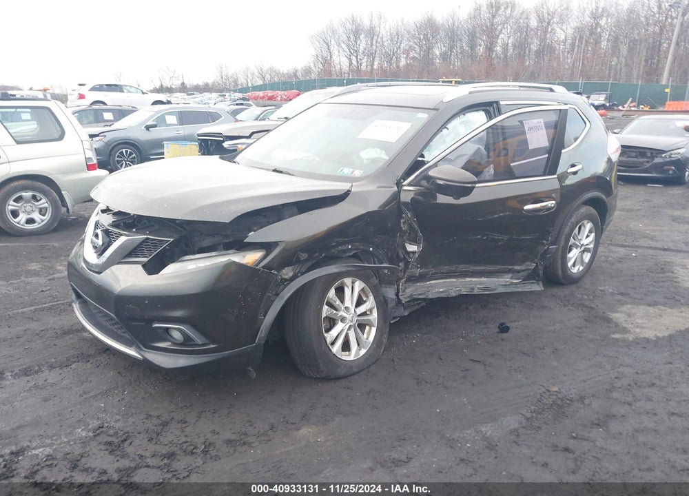 2014 NISSAN ROGUE SV VIN: 5N1AT2MV9EC767408