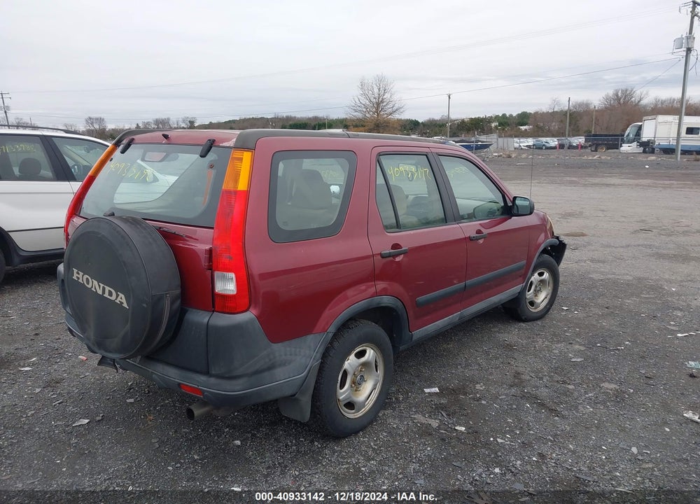 2004 HONDA CR-V LX VIN: SHSRD78494U224038