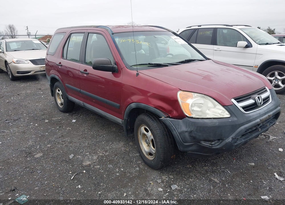 2004 HONDA CR-V LX VIN: SHSRD78494U224038