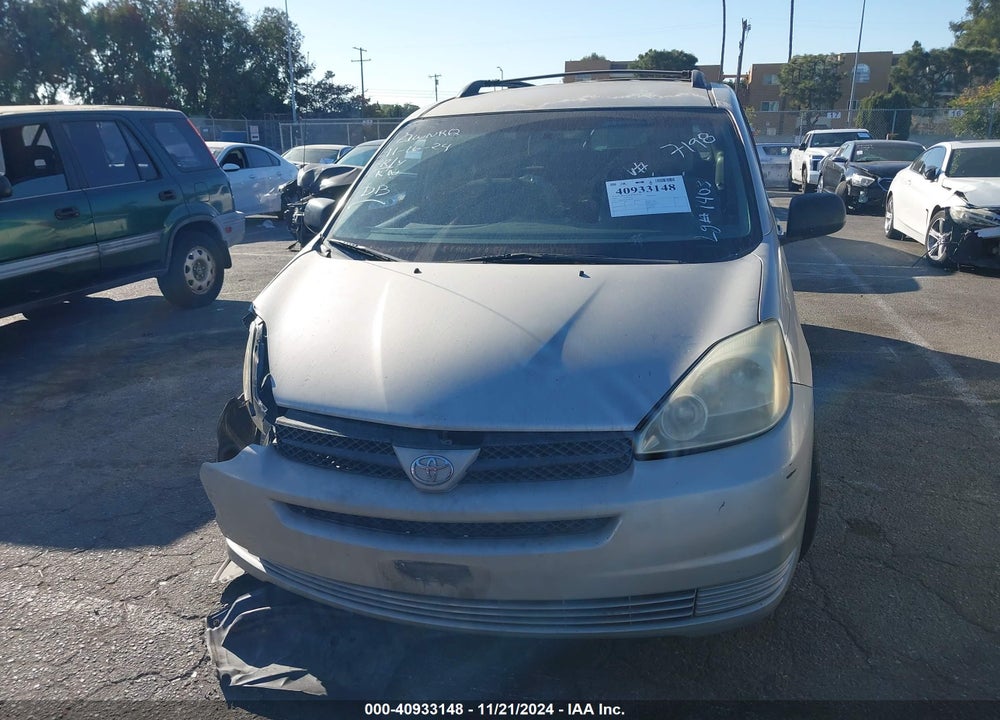 2005 TOYOTA SIENNA LE VIN: 5TDZA23C35S387198