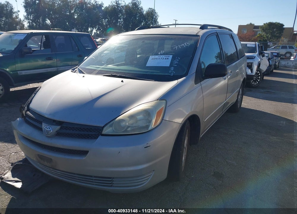 2005 TOYOTA SIENNA LE VIN: 5TDZA23C35S387198