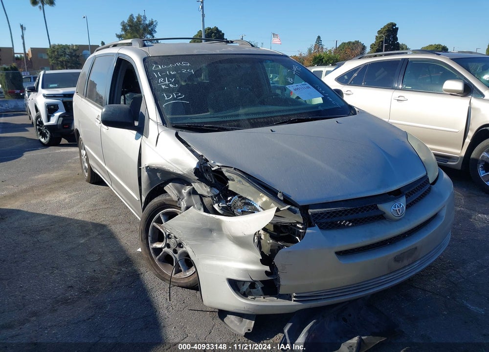 2005 TOYOTA SIENNA LE VIN: 5TDZA23C35S387198