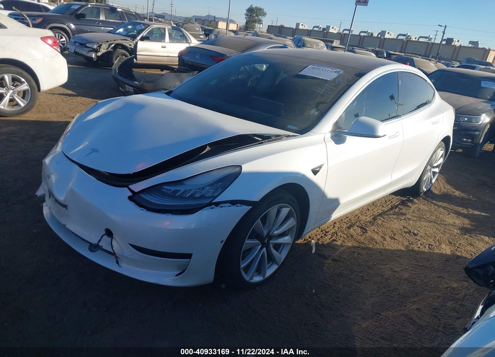 2019 TESLA MODEL 3 LONG RANGE/PERFORMANCE VIN: 5YJ3E1EB8KF477679