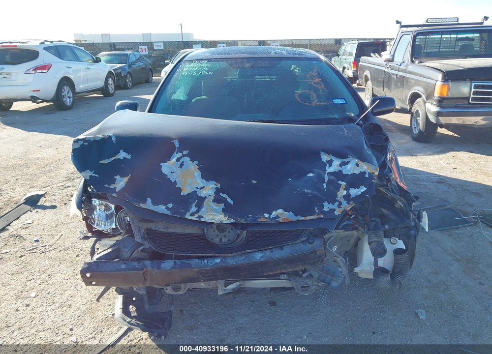 2009 TOYOTA COROLLA LE VIN: JTDBL40E49J006359