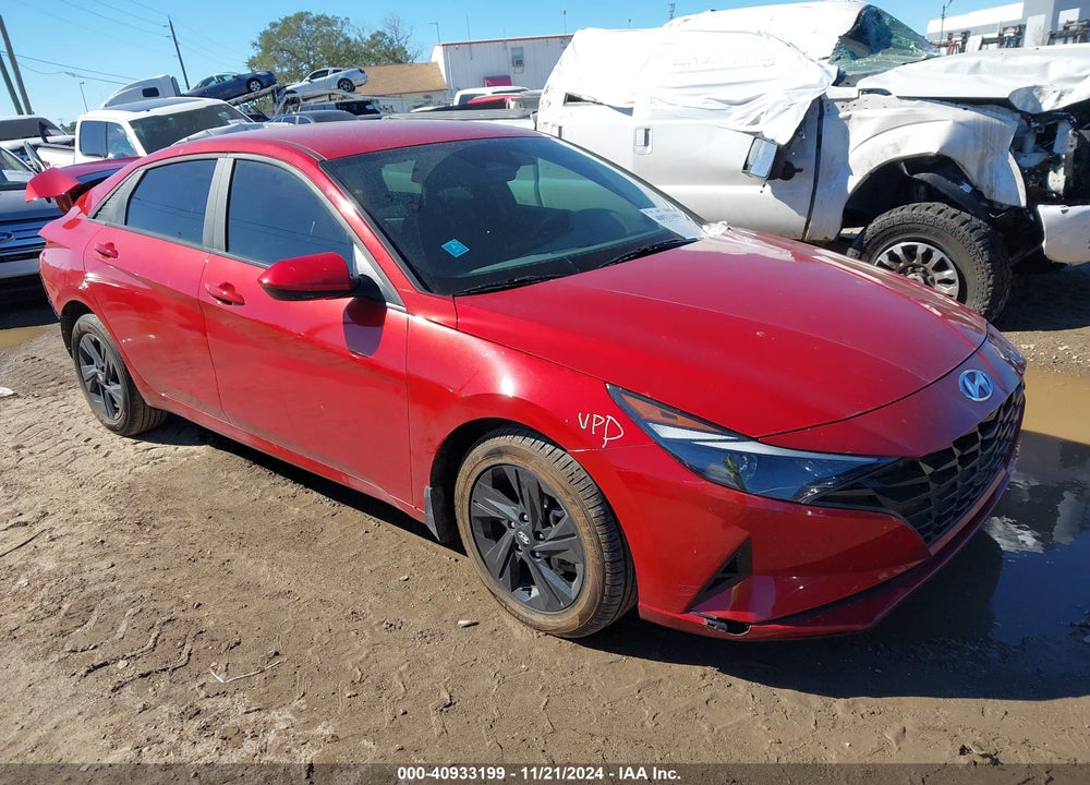 2023 HYUNDAI ELANTRA HYBRID BLUE VIN: KMHLM4AJ4PU050690