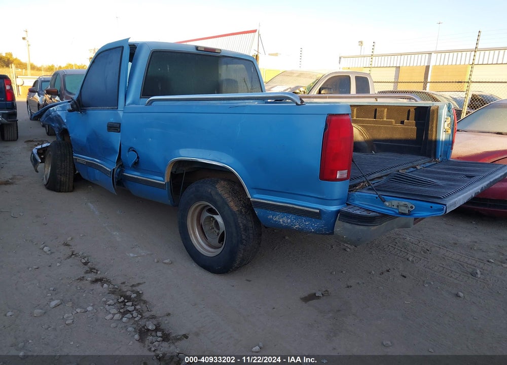 1997 CHEVROLET C1500 FLEETSIDE VIN: 1GCEC14W0VZ136696