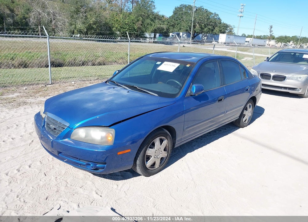 2005 HYUNDAI ELANTRA GLS/GT VIN: KMHDN46D65U060039