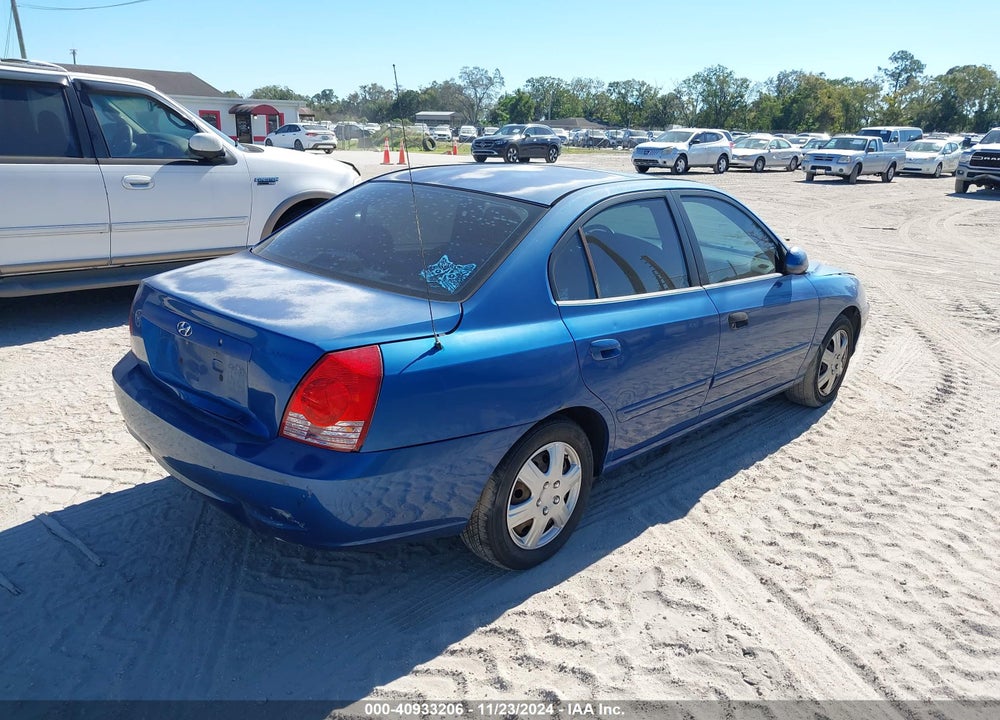 2005 HYUNDAI ELANTRA GLS/GT VIN: KMHDN46D65U060039
