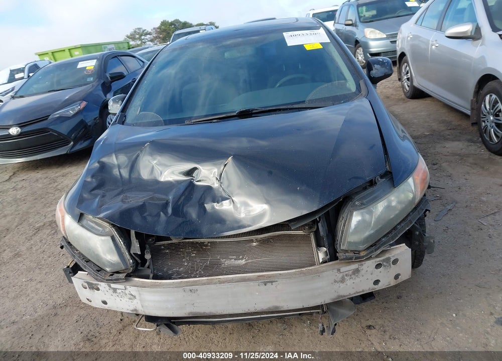 2012 HONDA CIVIC VIN: 19XFB2F8XCE009958