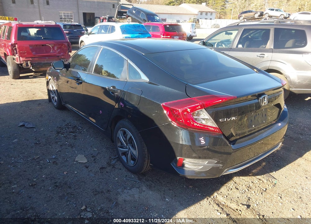 2019 HONDA CIVIC VIN: 2HGFC2F62KH550227