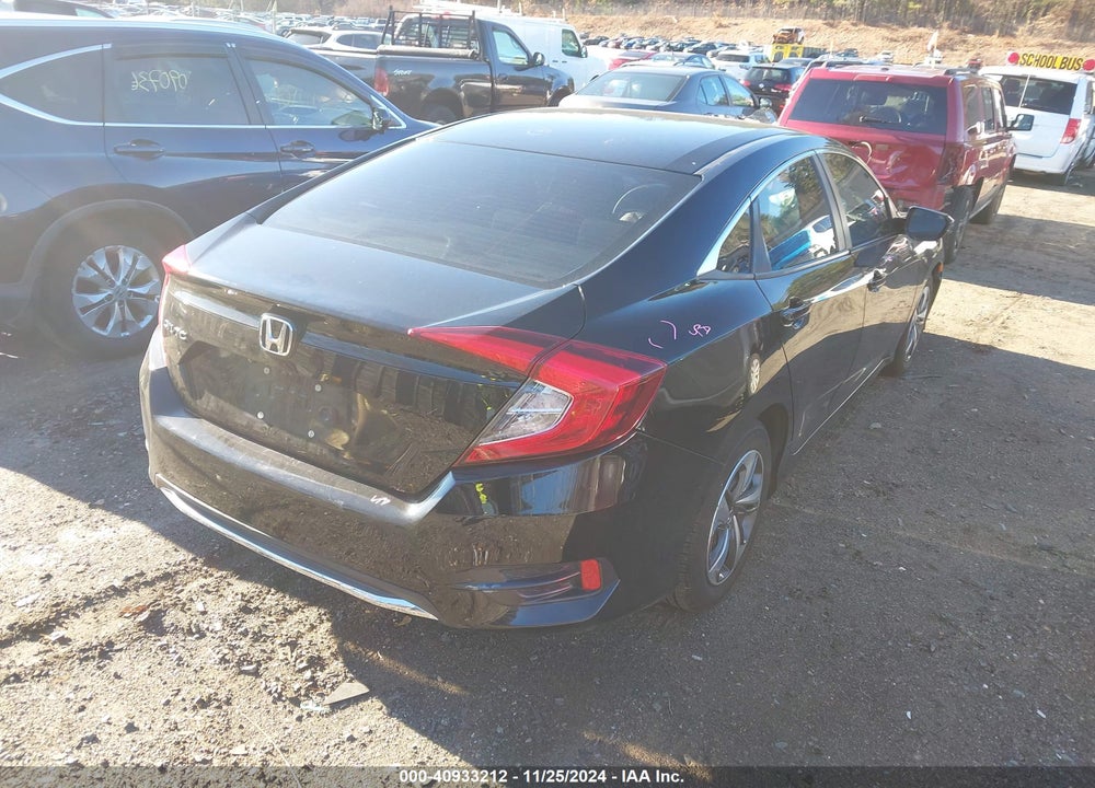 2019 HONDA CIVIC VIN: 2HGFC2F62KH550227