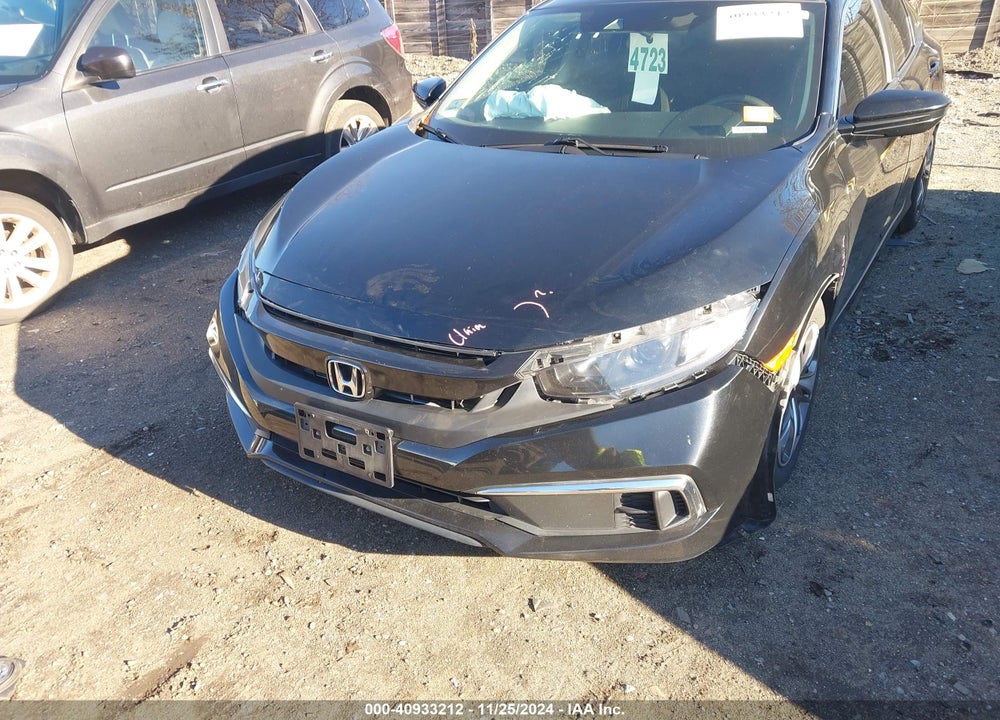 2019 HONDA CIVIC VIN: 2HGFC2F62KH550227