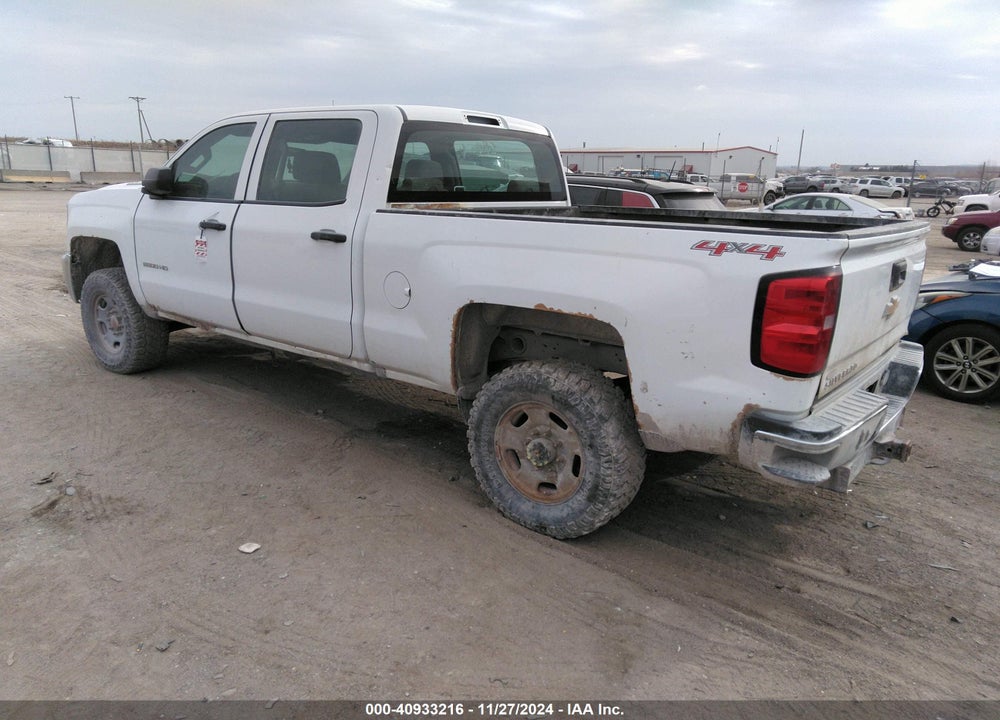 2017 CHEVROLET SILVERADO 2500HD WT VIN: 1GC1KUEY7HF205361
