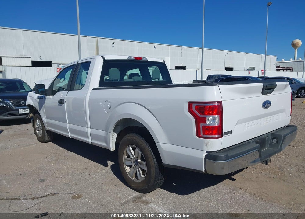 2018 FORD F150 SUPER CAB VIN: 1FTEX1CB3JKG02921