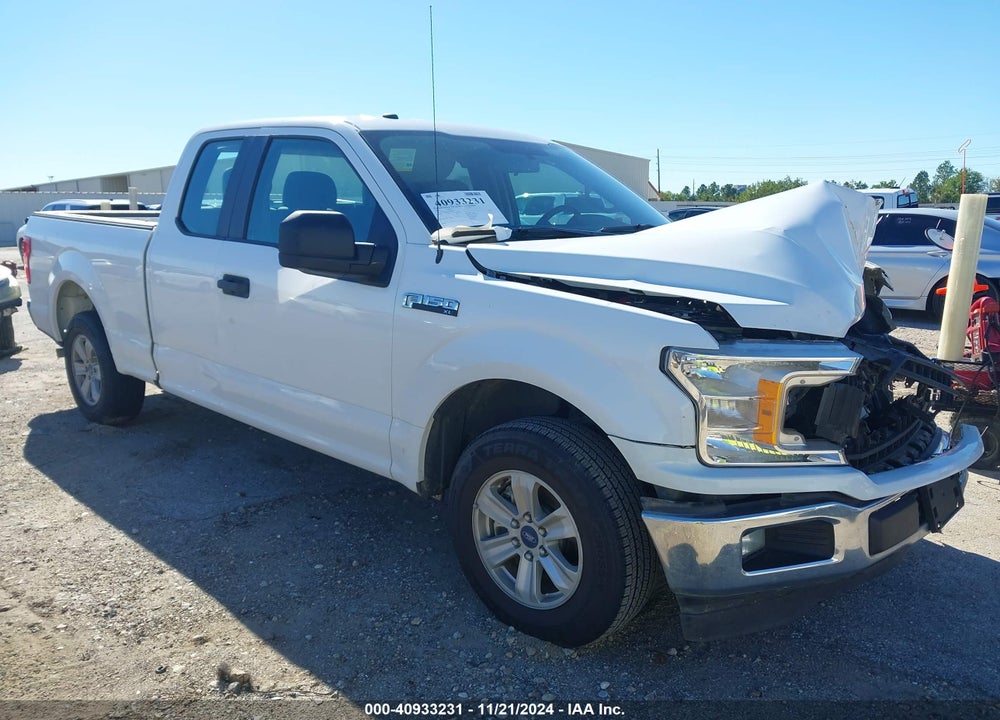 2018 FORD F150 SUPER CAB VIN: 1FTEX1CB3JKG02921