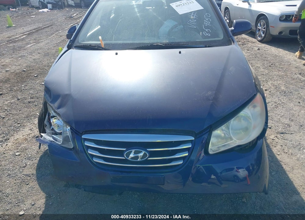 2010 HYUNDAI ELANTRA GLS VIN: KMHDU4AD5AU859850