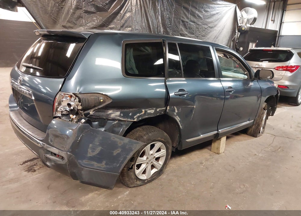 2013 TOYOTA HIGHLANDER VIN: 5TDZA3EH2DS040796
