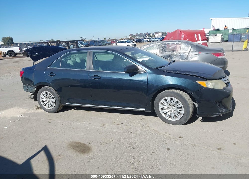 2013 TOYOTA CAMRY LE VIN: 4T1BF1FK1DU220182