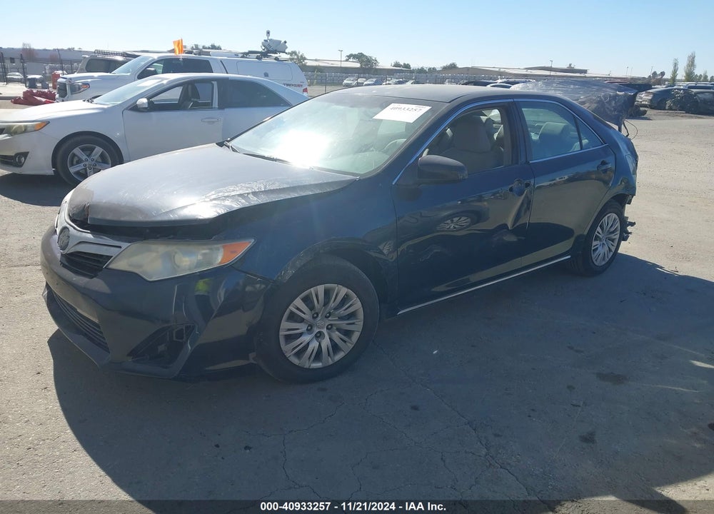 2013 TOYOTA CAMRY LE VIN: 4T1BF1FK1DU220182