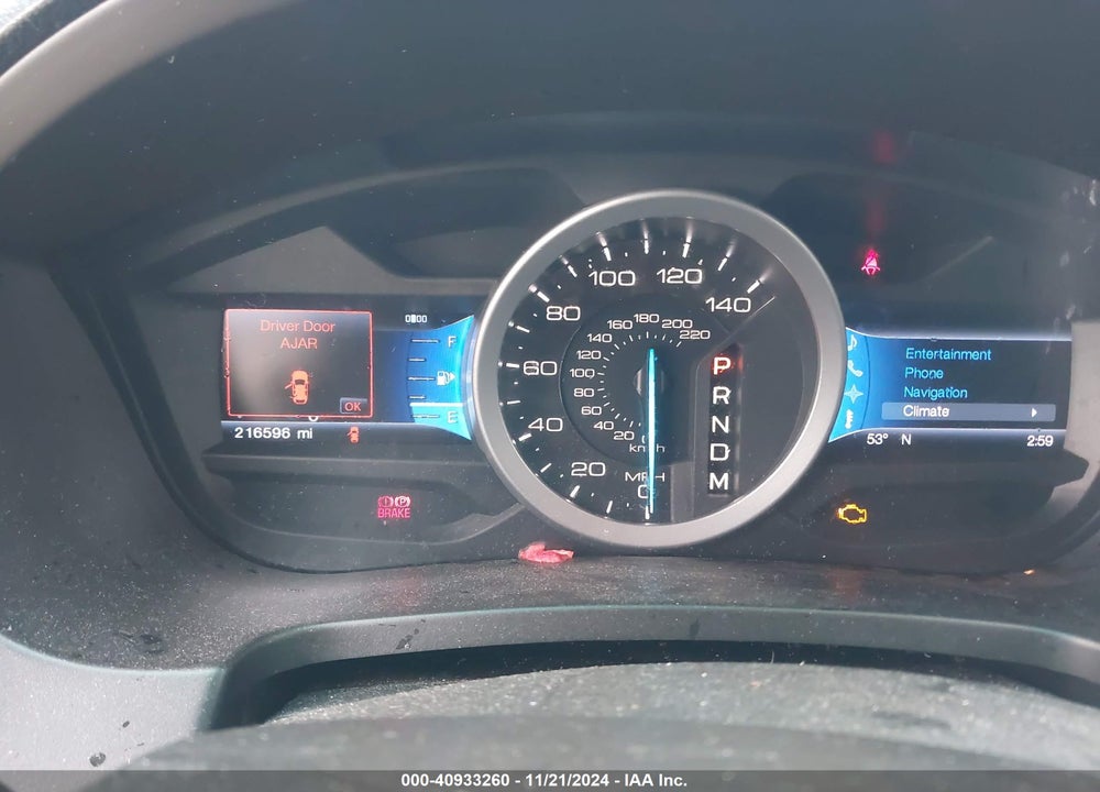 2013 FORD EXPLORER LIMITED VIN: 1FM5K8F82DGA24658