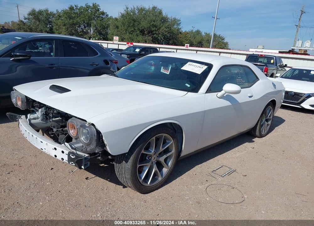 2022 DODGE CHALLENGER GT VIN: 2C3CDZJG8NH260350