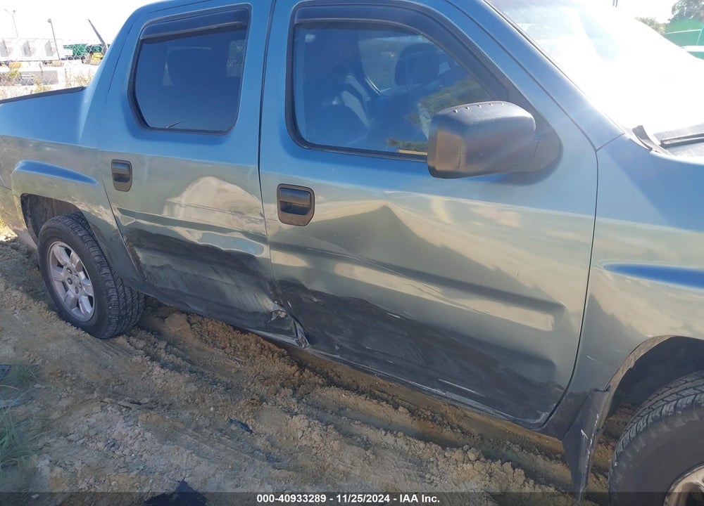 2007 HONDA RIDGELINE RT VIN: 2HJYK16287H522971
