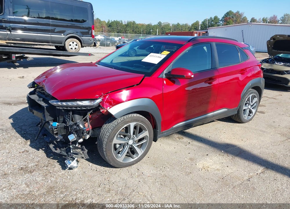 2021 HYUNDAI KONA LIMITED VIN: KM8K33A53MU600744