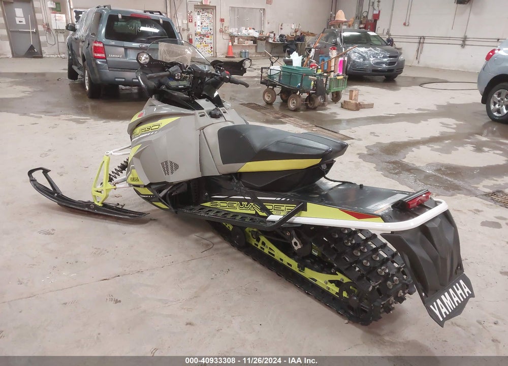 2018 YAMA SIDEWINDER VIN: 4UF8MA20XJT000591