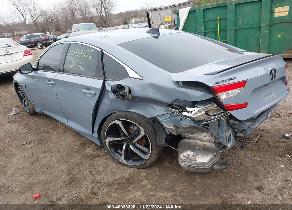 2021 HONDA ACCORD VIN: 1HGCV1F49MA012695