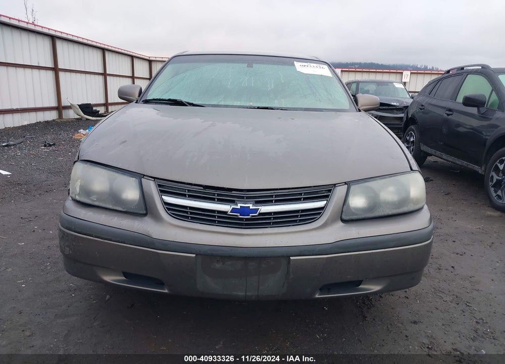 2003 CHEVROLET IMPALA VIN: 2G1WF52E539248343