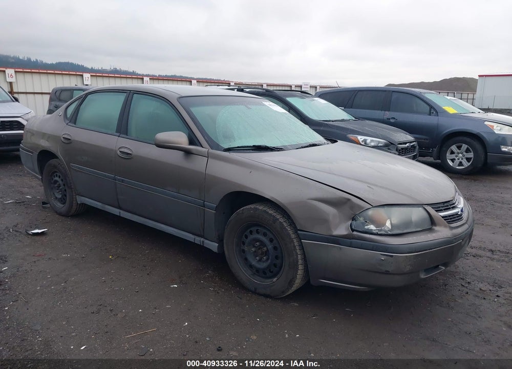 2003 CHEVROLET IMPALA VIN: 2G1WF52E539248343