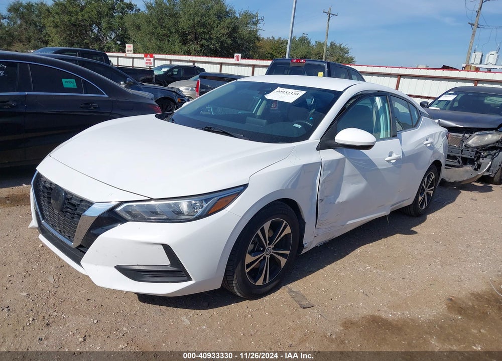 2022 NISSAN SENTRA SV XTRONIC CVT VIN: 3N1AB8CV6NY226516