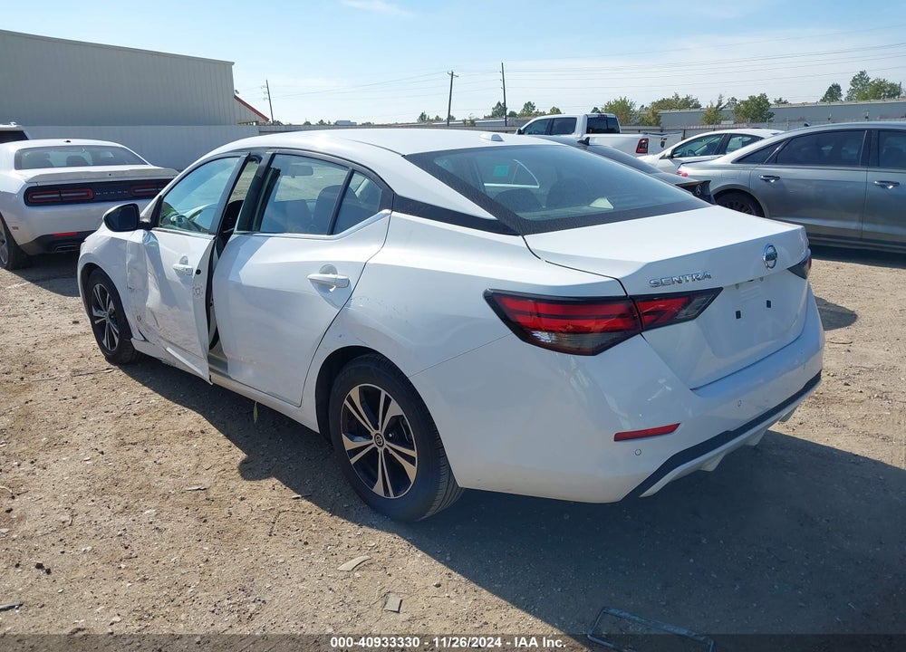 2022 NISSAN SENTRA SV XTRONIC CVT VIN: 3N1AB8CV6NY226516