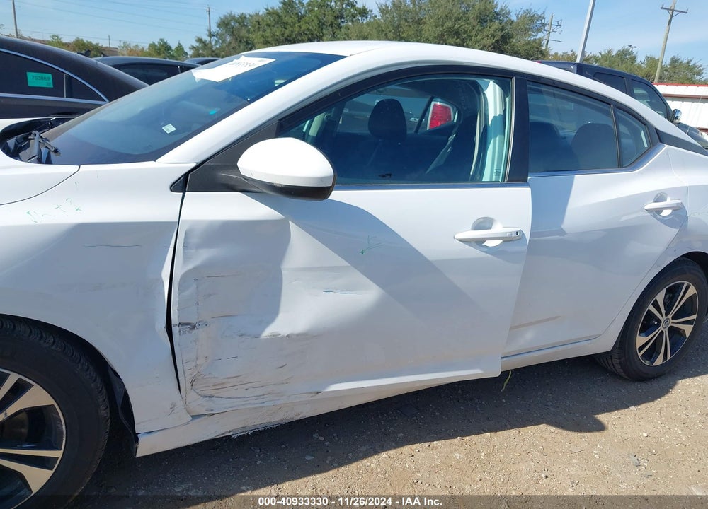 2022 NISSAN SENTRA SV XTRONIC CVT VIN: 3N1AB8CV6NY226516