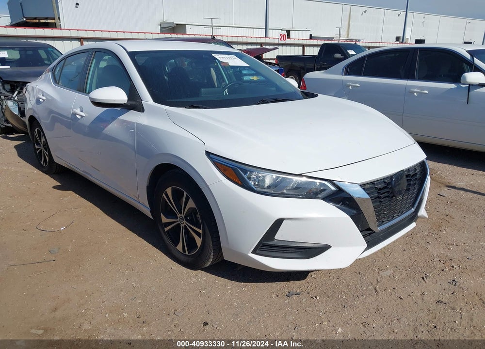 2022 NISSAN SENTRA SV XTRONIC CVT VIN: 3N1AB8CV6NY226516