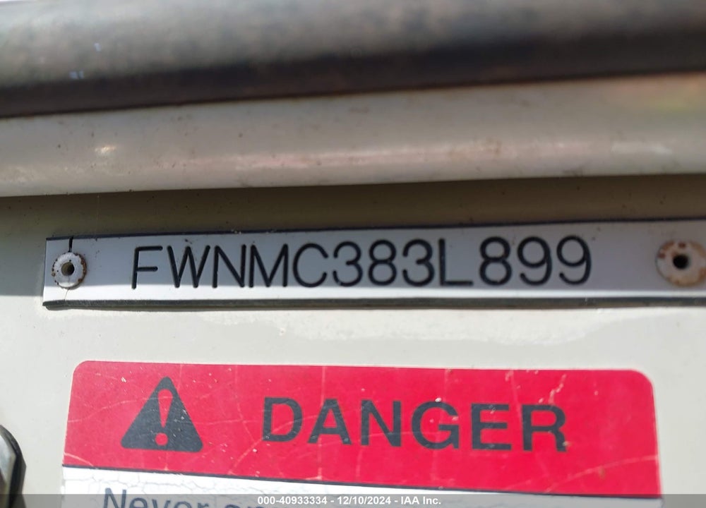 1999 FOUR WINNS OTHER VIN: FWNMC383L899