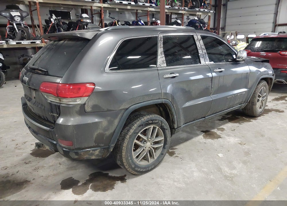 2017 JEEP GRAND CHEROKEE LIMITED VIN: 1C4RJFBG4HC704973