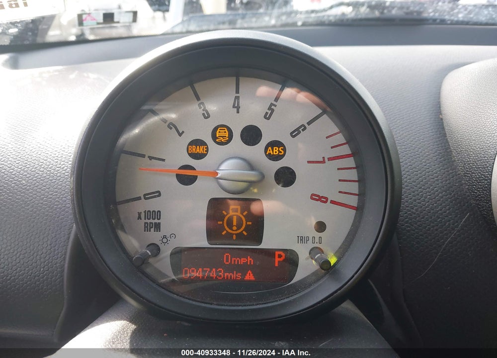 2012 MINI COOPER S COUNTRYMAN VIN: WMWZC3C59CWL87069