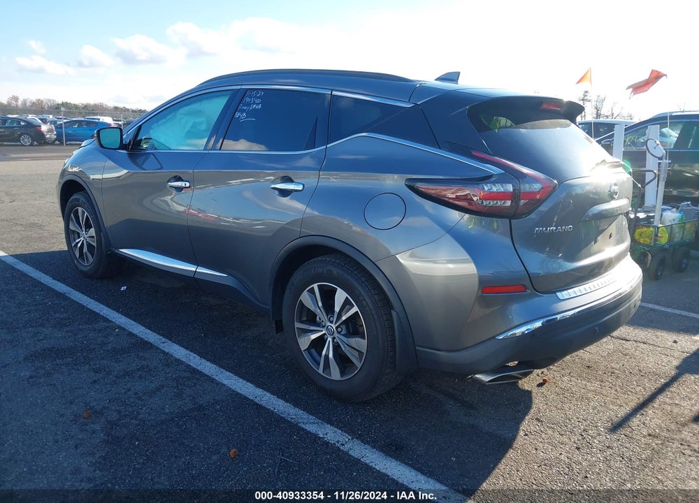 2022 NISSAN MURANO SV INTELLIGENT AWD VIN: 5N1AZ2BS7NC123557