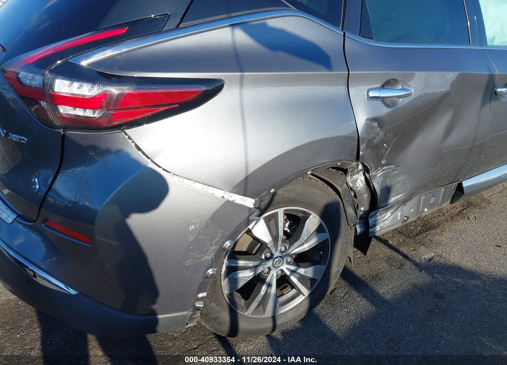 2022 NISSAN MURANO SV INTELLIGENT AWD VIN: 5N1AZ2BS7NC123557