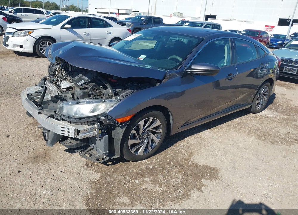 2017 HONDA CIVIC EX VIN: 19XFC2F79HE220614