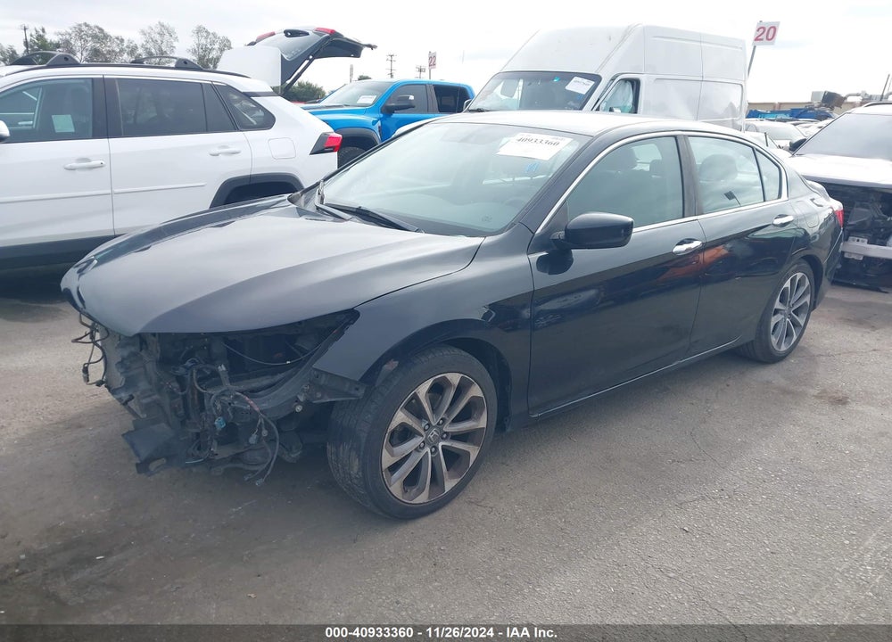 2013 HONDA ACCORD SPORT VIN: 1HGCR2F51DA159046