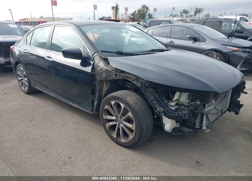 2013 HONDA ACCORD SPORT VIN: 1HGCR2F51DA159046