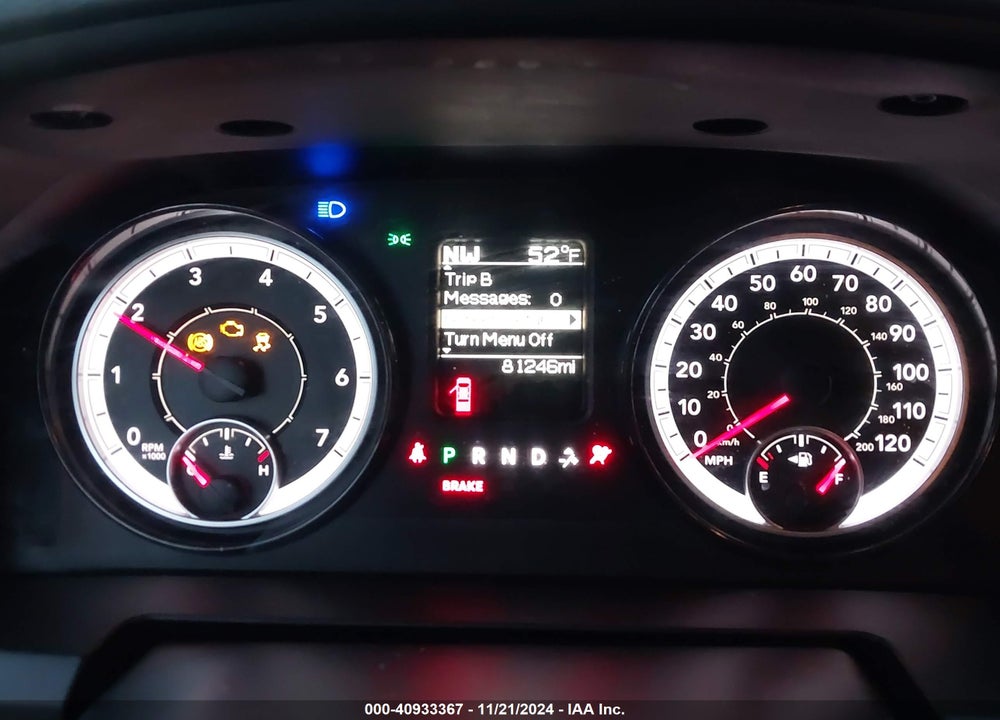2019 RAM 1500 CLASSIC SLT 4X2 6'4 BOX VIN: 1C6RR6TT6KS711416
