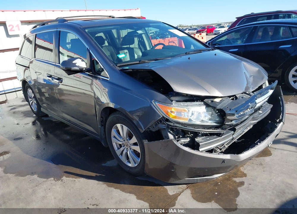 2014 HONDA ODYSSEY EX-L VIN: 5FNRL5H60EB004837