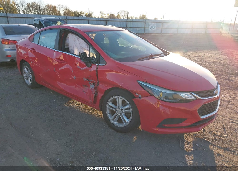 2016 CHEVROLET CRUZE LT AUTO VIN: 1G1BE5SMXG7291737