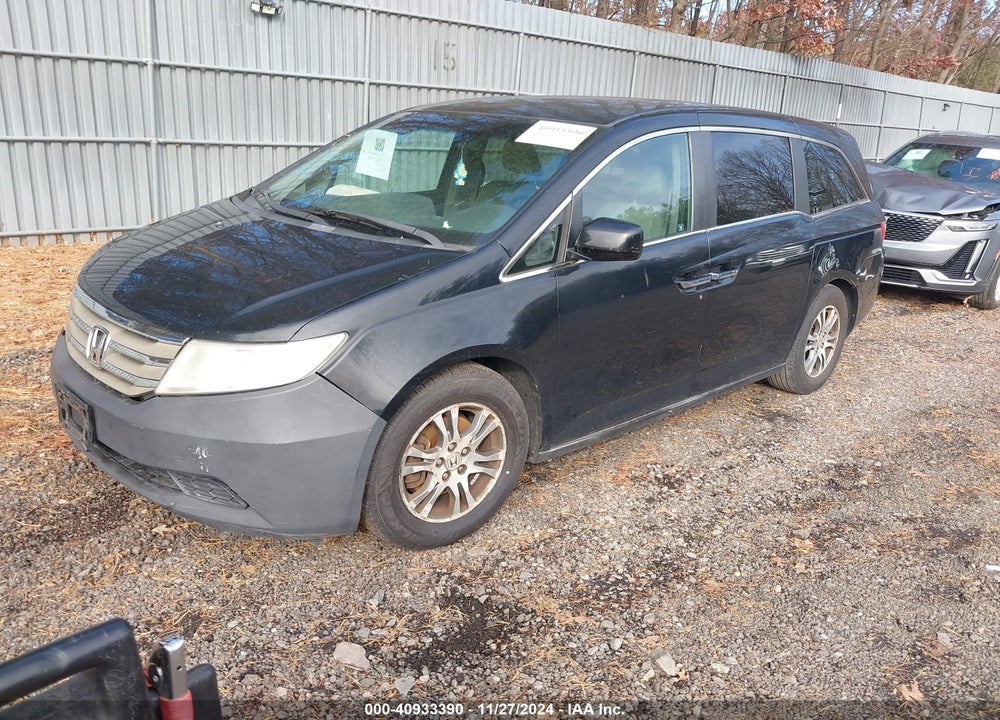 2011 HONDA ODYSSEY EX VIN: 5FNRL5H43BB100990