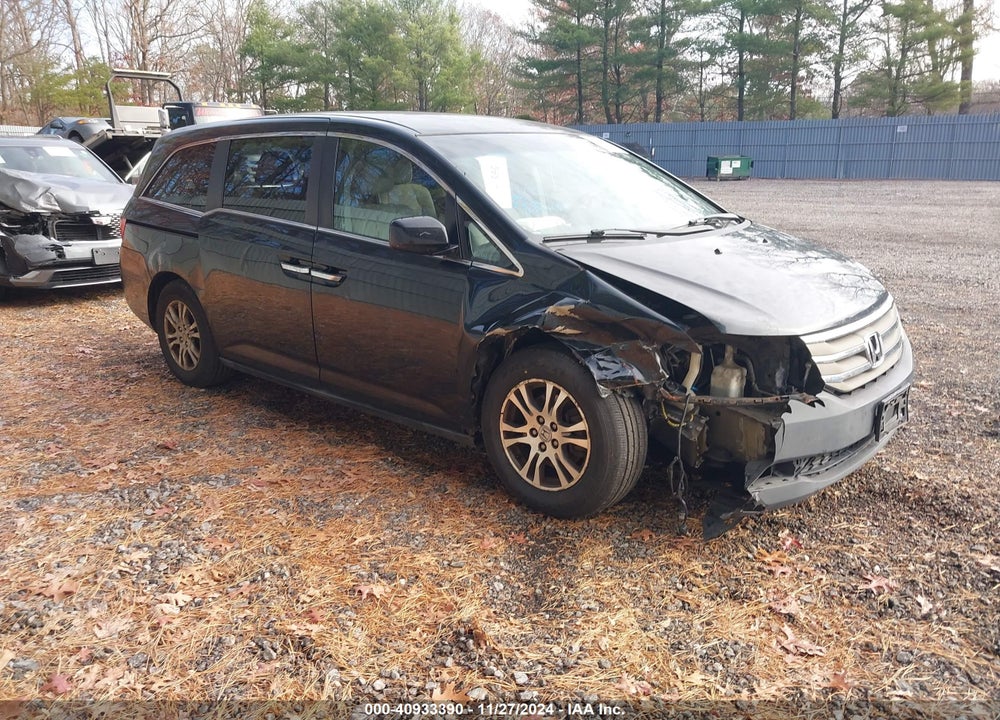 2011 HONDA ODYSSEY EX VIN: 5FNRL5H43BB100990